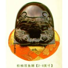 桂柚雙魚(yú)雕