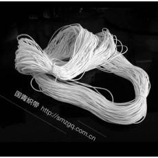 織帶廠家批發(fā)進(jìn)口圓松緊繩 1.2mm 各種顏色 穿佛珠線， 掛牌繩