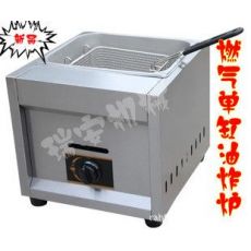 燃?xì)鈫胃讍魏Y炸爐商用油炸鍋 炸薯條機(jī) 油炸爐